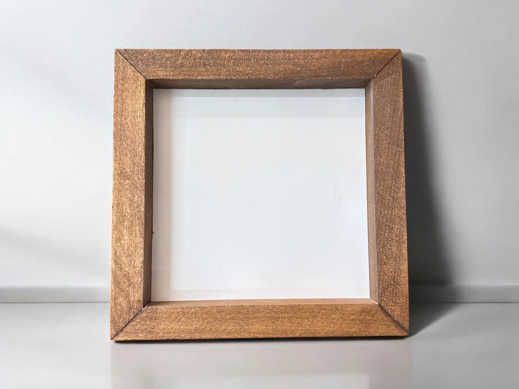 Blank Wood Framed Shadow Box Picture Mitten State Woodworks LLC