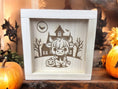 Load image into Gallery viewer, Halloween Highland Cows Wood Sign Portraits Mitten State Woodworks LLC
