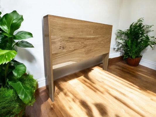 Solid Hickory Headboard Mitten State Woodworks LLC