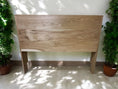Load image into Gallery viewer, Solid Hickory Headboard Mitten State Woodworks LLC
