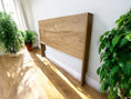 Load image into Gallery viewer, Solid Hickory Headboard Mitten State Woodworks LLC
