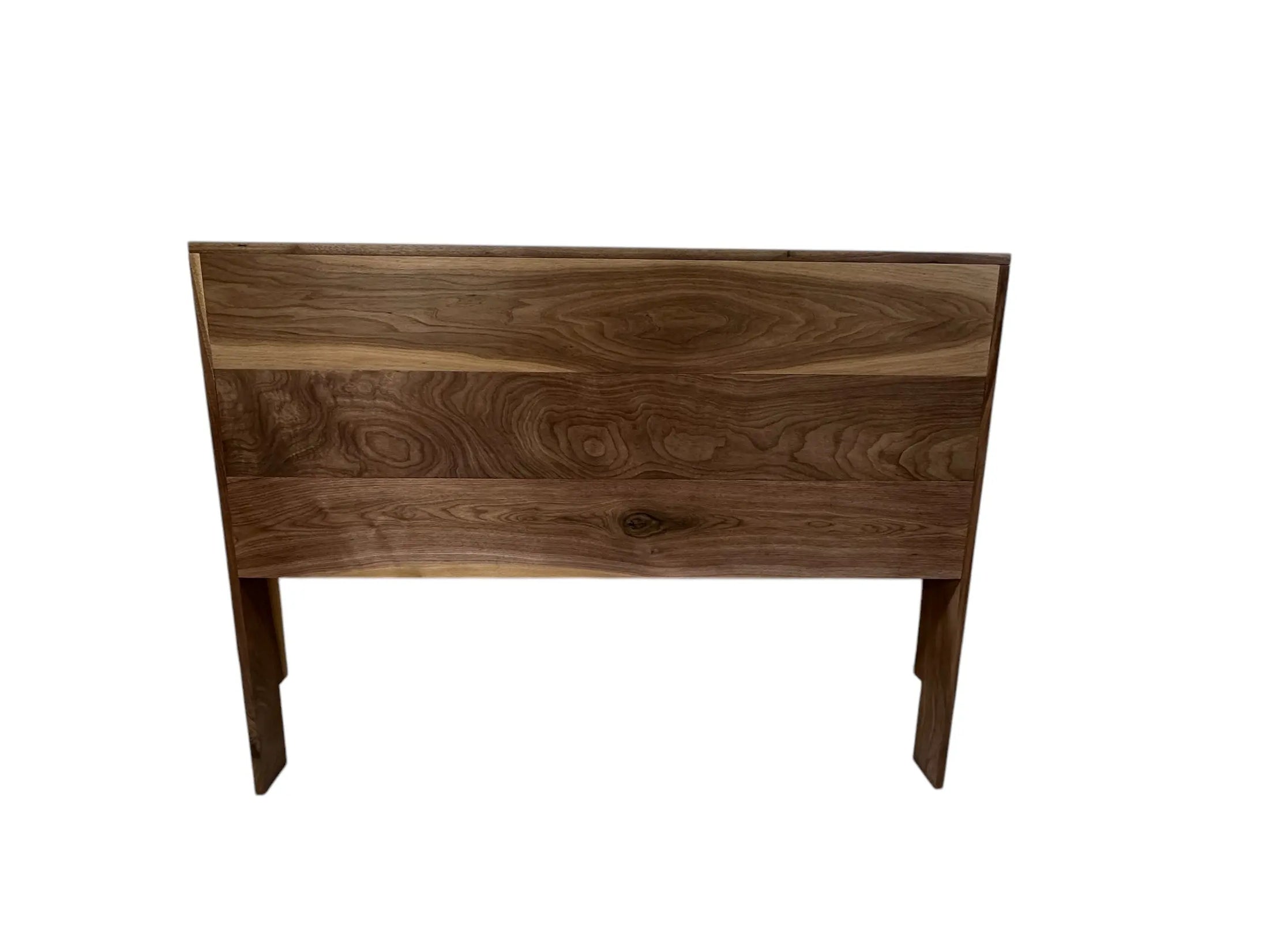 Solid Walnut Headboard Mitten State Woodworks LLC