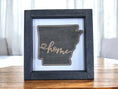 Load image into Gallery viewer, State Outline Wood Shadow Box Mitten State Woodworks LLC
