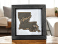 Load image into Gallery viewer, State Outline Wood Shadow Box Mitten State Woodworks LLC
