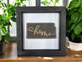 Load image into Gallery viewer, State Outline Wood Shadow Box Mitten State Woodworks LLC
