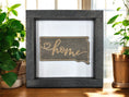 Load image into Gallery viewer, State Outline Wood Shadow Box Mitten State Woodworks LLC
